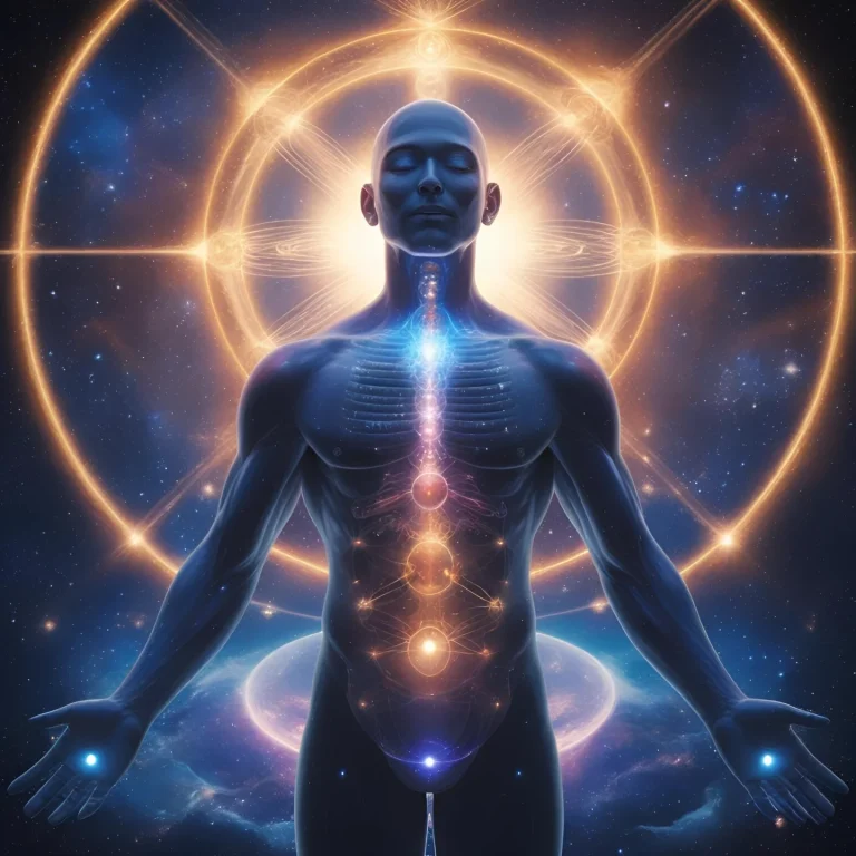 compressed_Un ser humano en cuerpo entero siendo recodificado en su ADN y energía atómica por seres galacticos